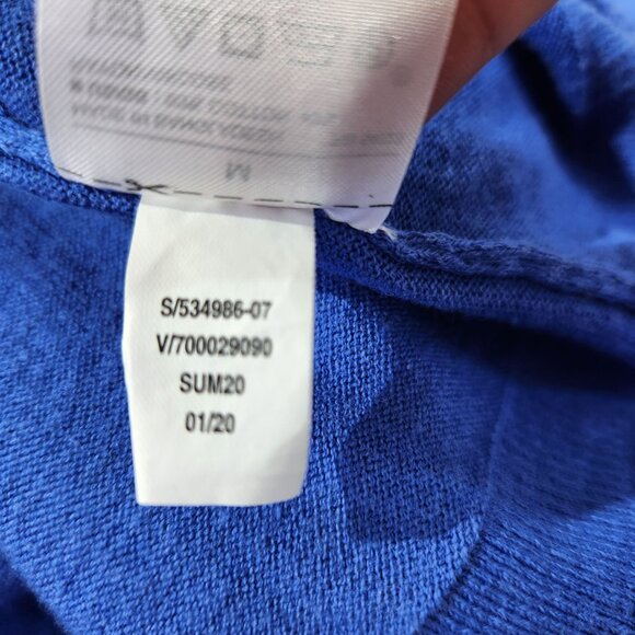 Banana Republic Blue Cotton/Viscose Cardigan Sweater Womens Size M - Picture 13 of 13